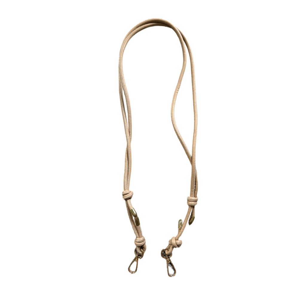 Kettenriemen beige (PU Leder)