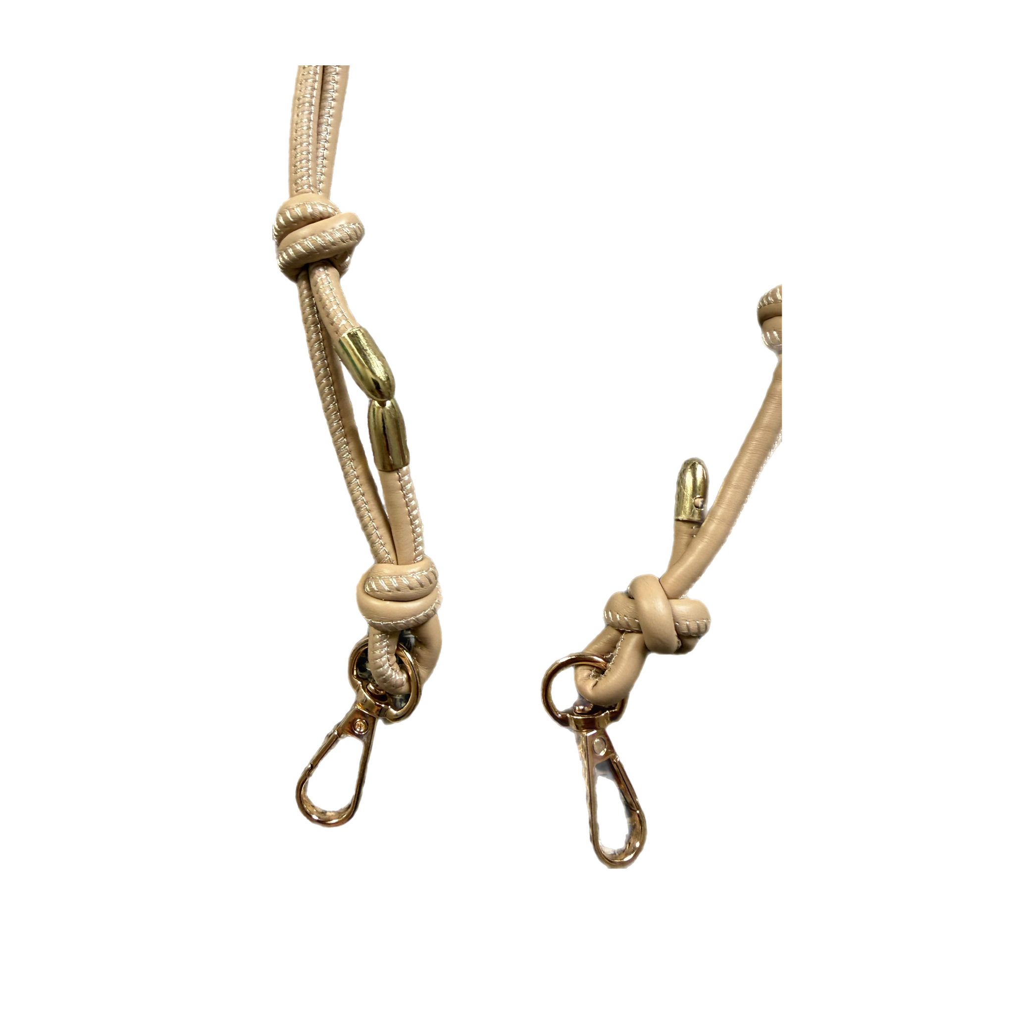 Kettenriemen beige (PU Leder)