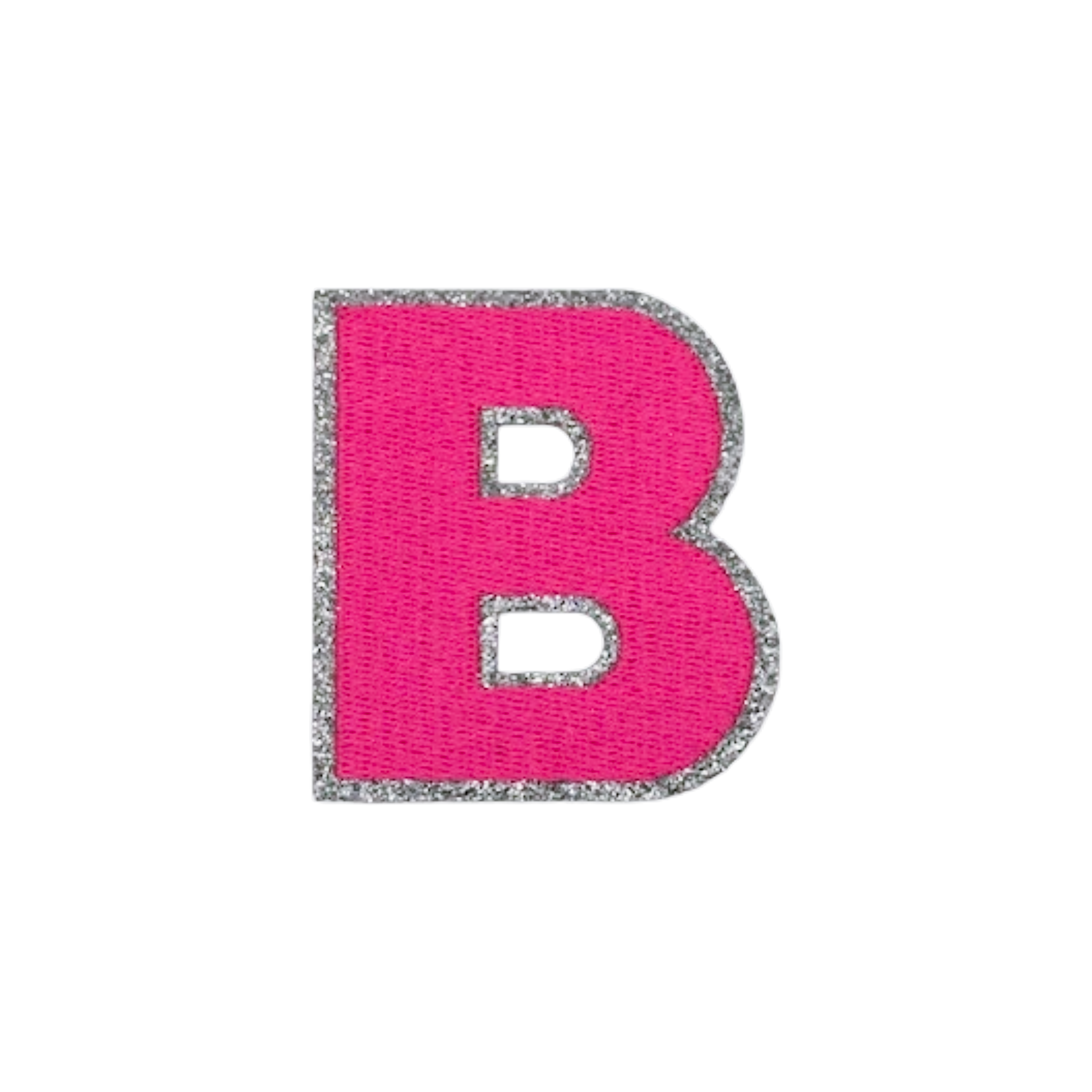 Glitzer Patches Neon Pink