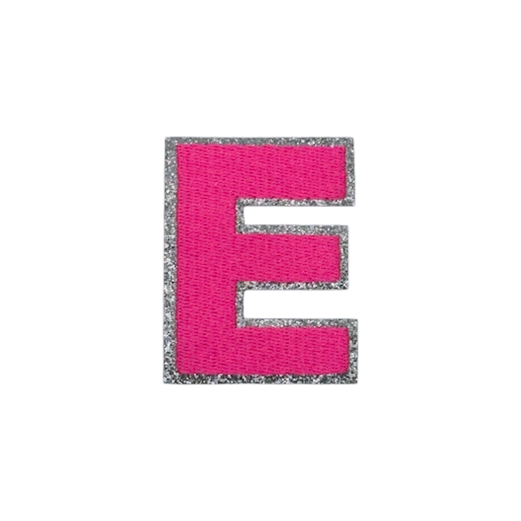 Glitzer Patches Neon Pink