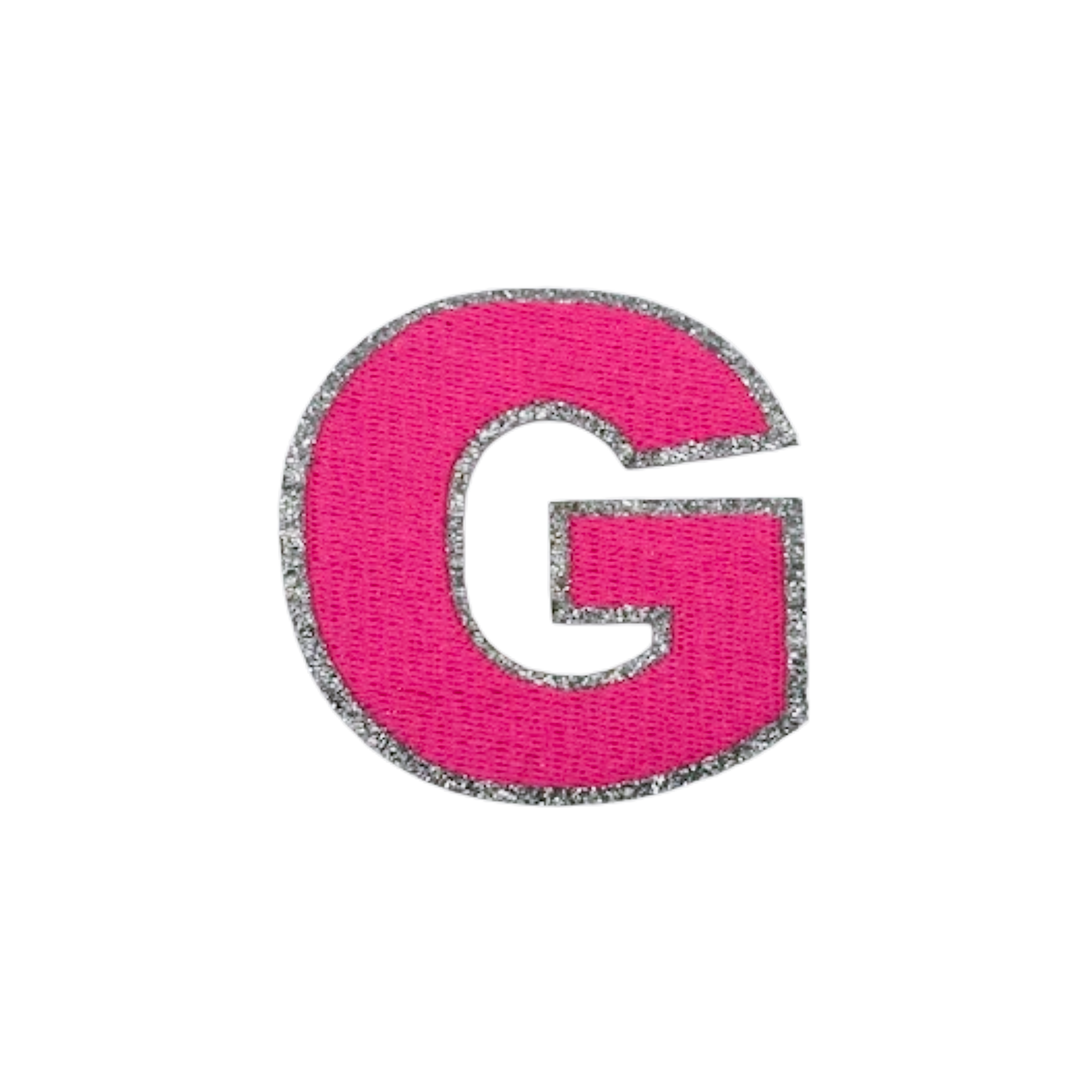 Glitzer Patches Neon Pink