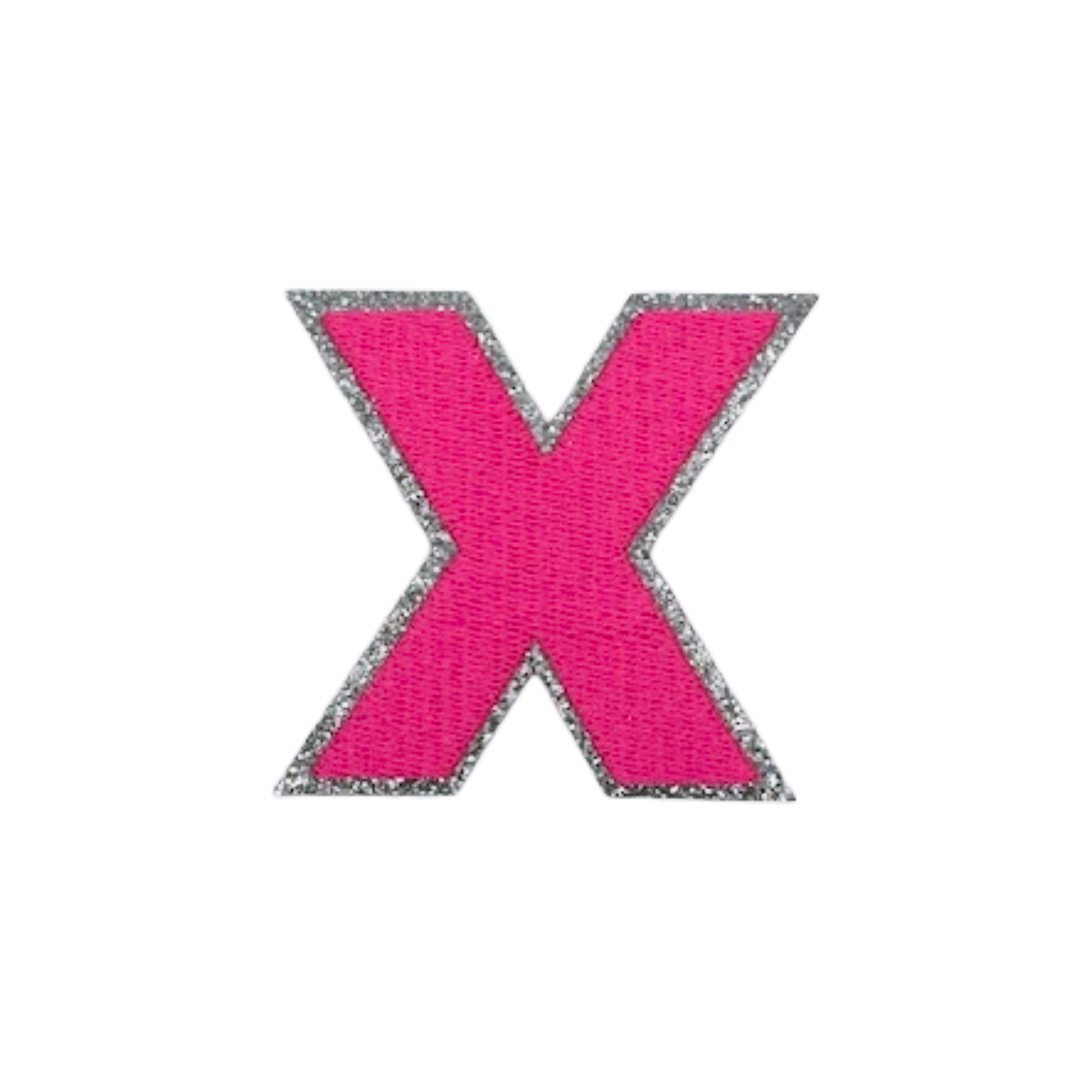 Glitzer Patches Neon Pink