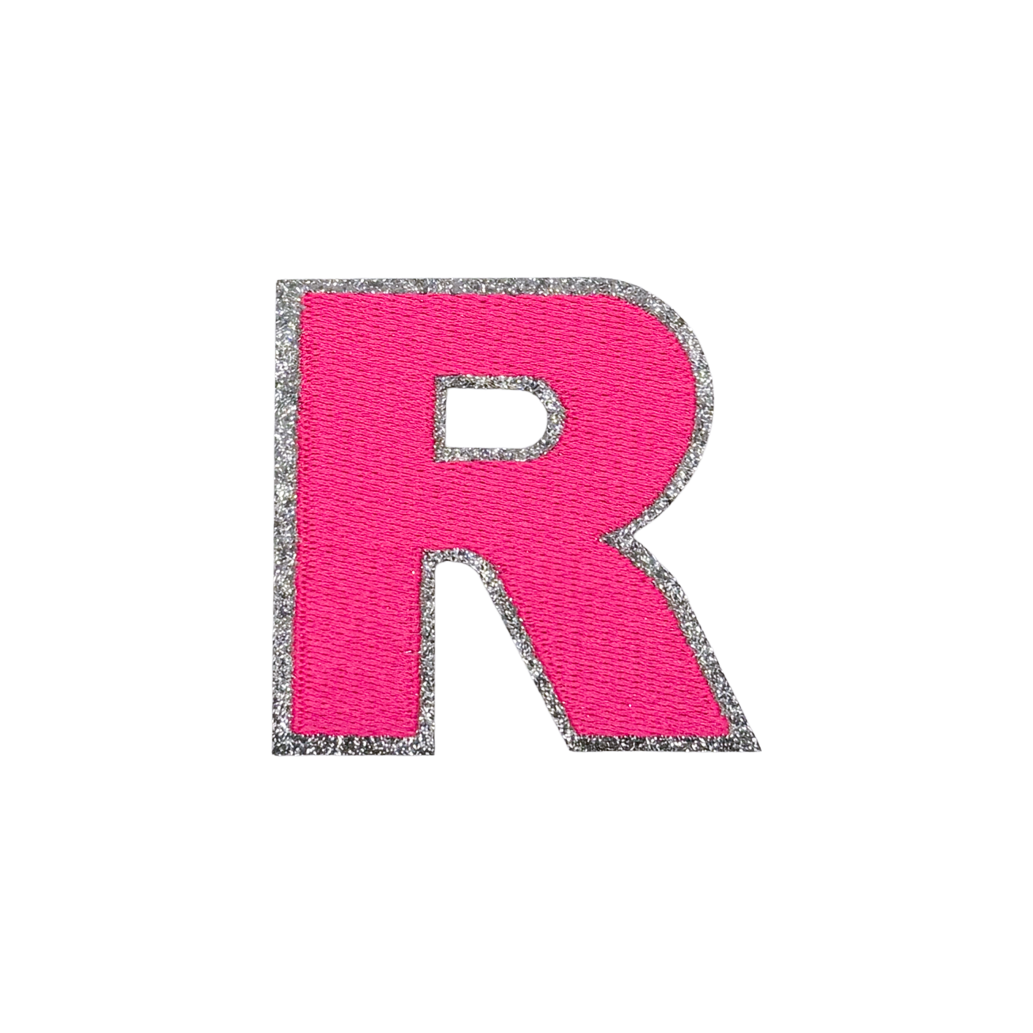 Glitzer Patches Neon Pink