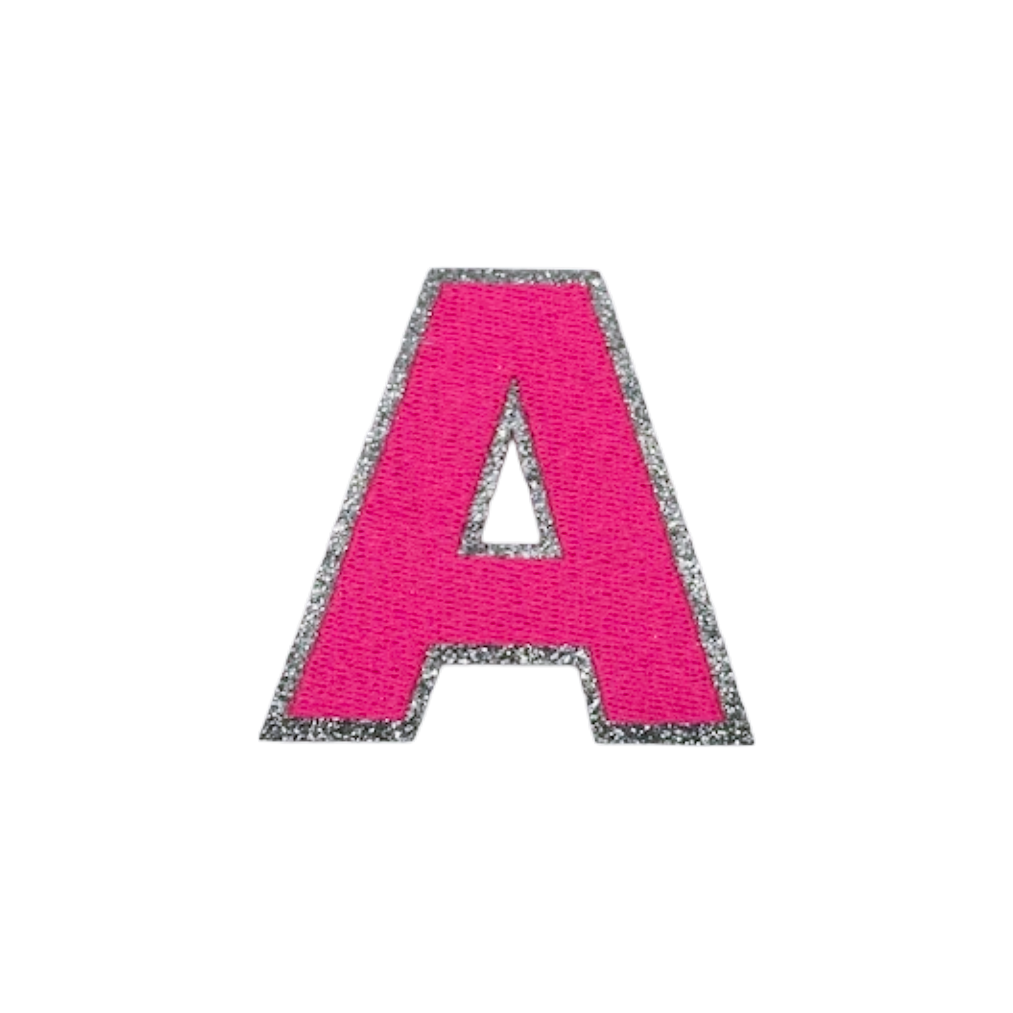 Glitzer Patches Neon Pink