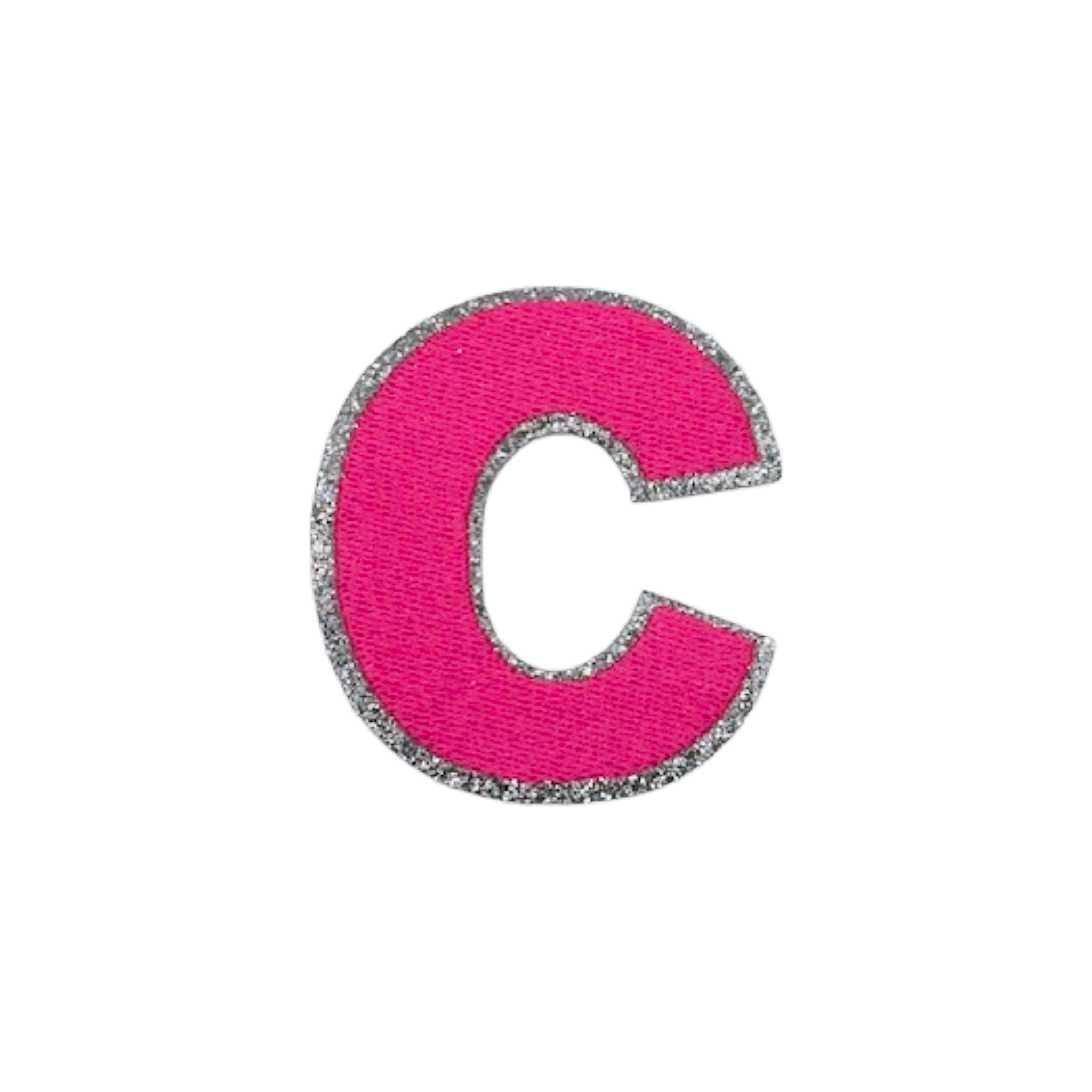Glitzer Patches Neon Pink