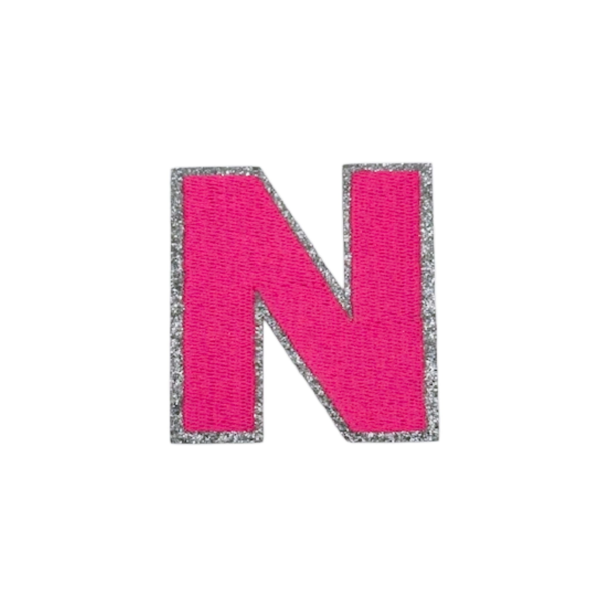 Glitzer Patches Neon Pink