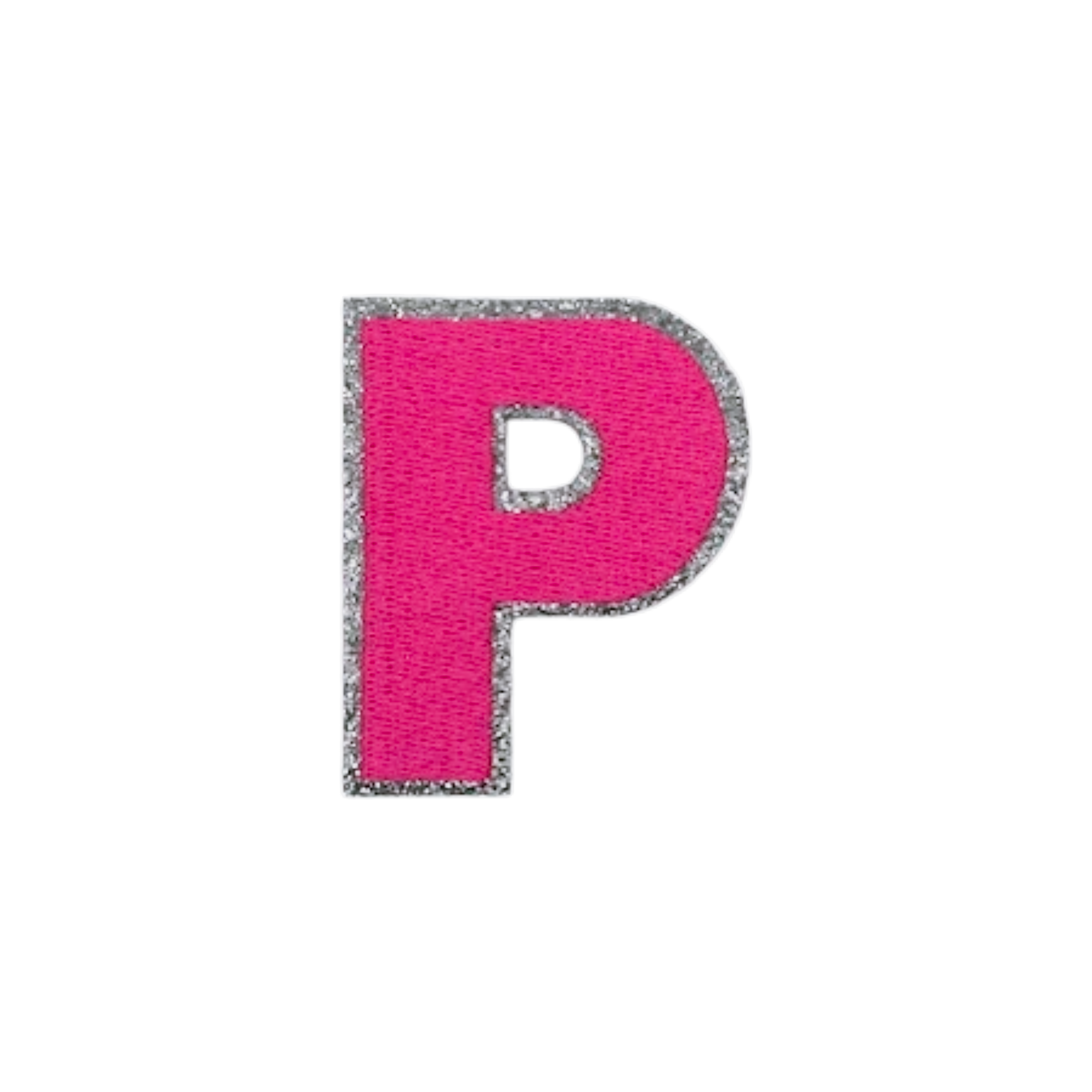 Glitzer Patches Neon Pink