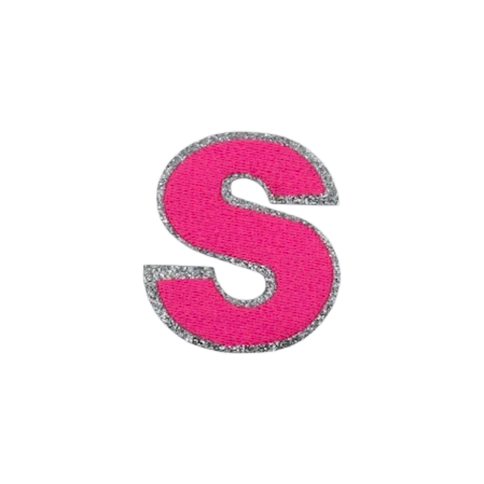 Glitzer Patches Neon Pink