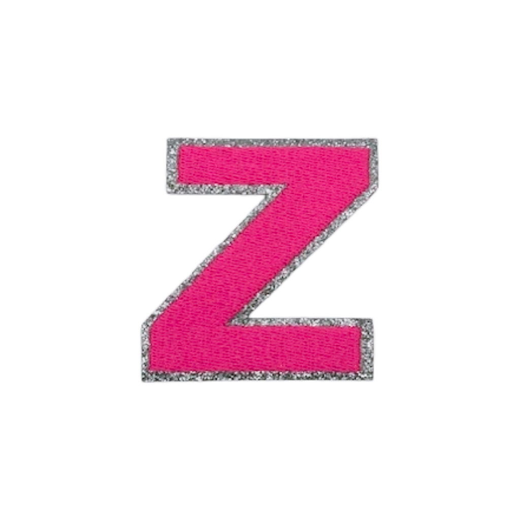 Glitzer Patches Neon Pink