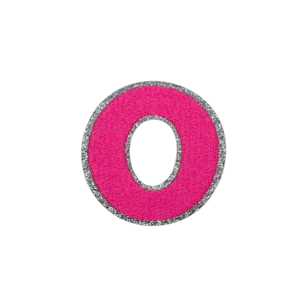 Glitzer Patches Neon Pink